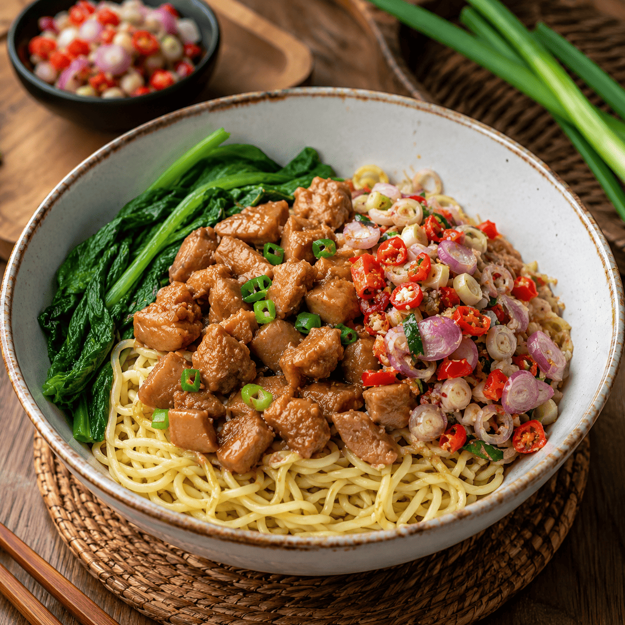 Bakmi Ayam Sambal Matah